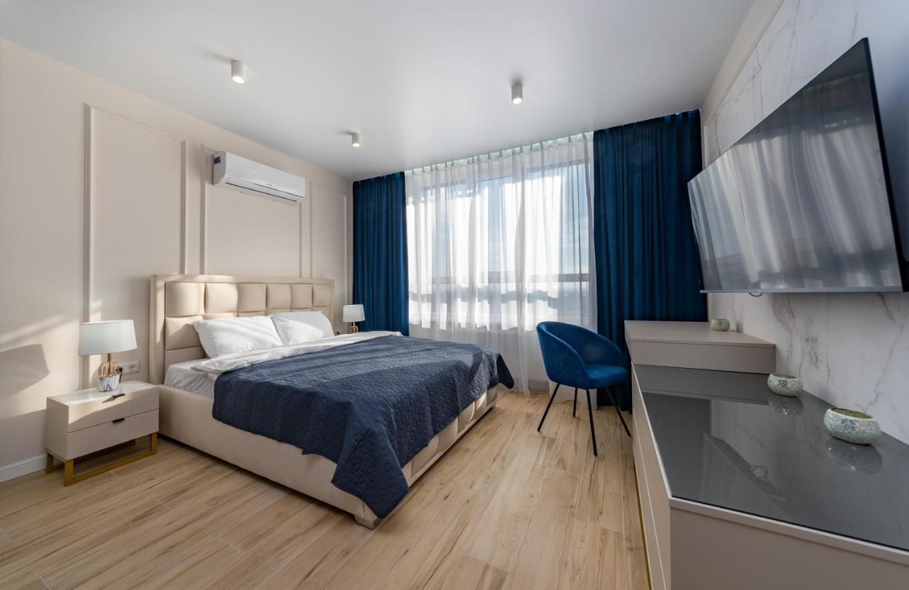 Flatrent Olympic Park, Метро Бориспільська Поруч! Kijev Kültér fotó