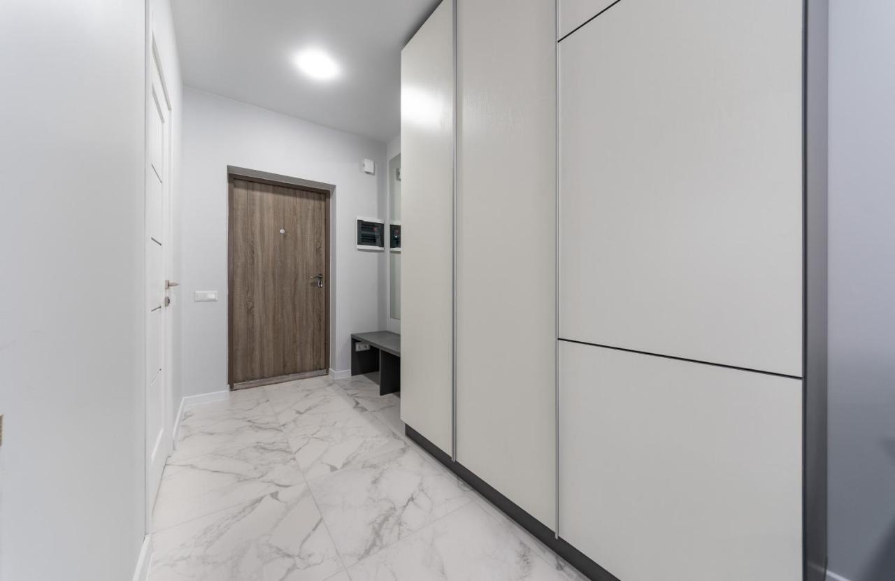 Flatrent Olympic Park, Метро Бориспільська Поруч! Kijev Kültér fotó