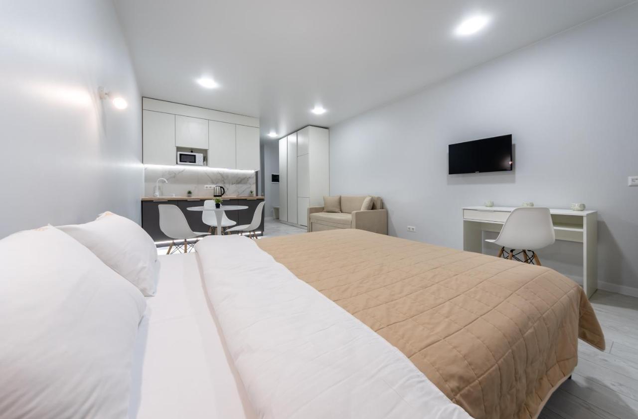 Flatrent Olympic Park, Метро Бориспільська Поруч! Kijev Kültér fotó